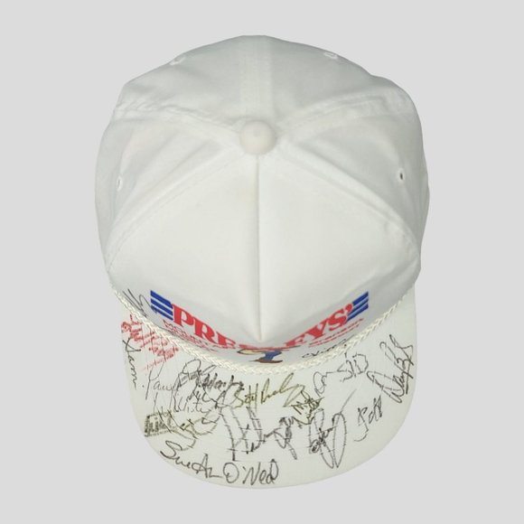 Vintage Presleys Mountain Music Jubilee Mesh Snapback Cap Rope Braid Autographed - Picture 6 of 13